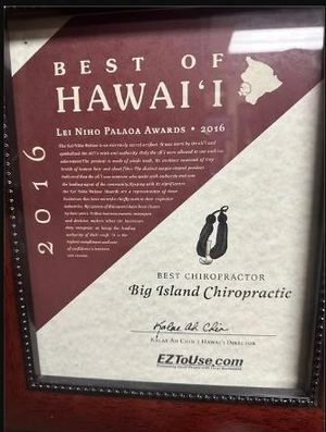 Best of Hawai'i, Lei Niho Palaoa Award 2016